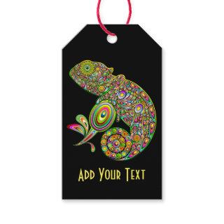 Chameleon Psychedelic Fantasy Gift Tags