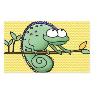 Chameleon Rectangular Sticker