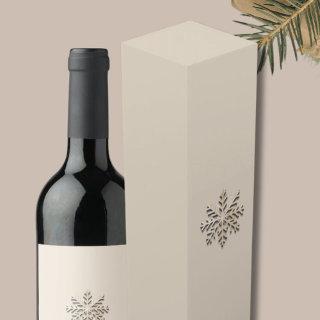 Champagne Snowflake Wine Gift Box
