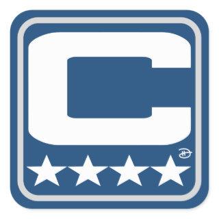 Champion Patch - NE Navy Sticker