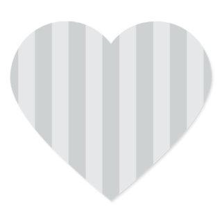 Change Grey Stripes to  Any Color Click Customize Heart Sticker