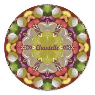 CHANTELLE ~ EASTER CANDY ~ Classic Round Sticker