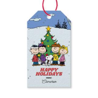 Charlie Brown and Friends Christmas Gift Tags