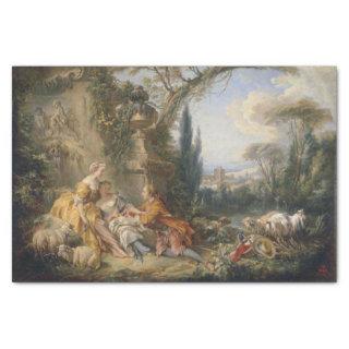 Charms of Country Life by Francois Boucher Tissue Paper