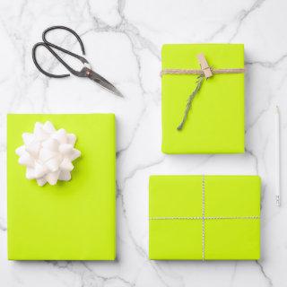 Chartreuse Yellow solid color  Sheets