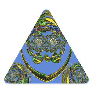 Check out my blue curves triangle sticker