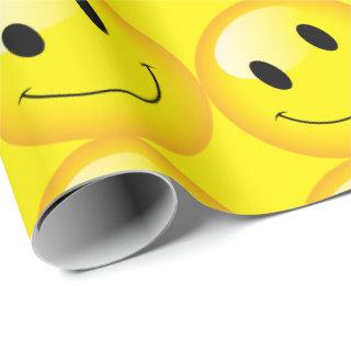 Cheerful Kids Teens Party Emoji Faces