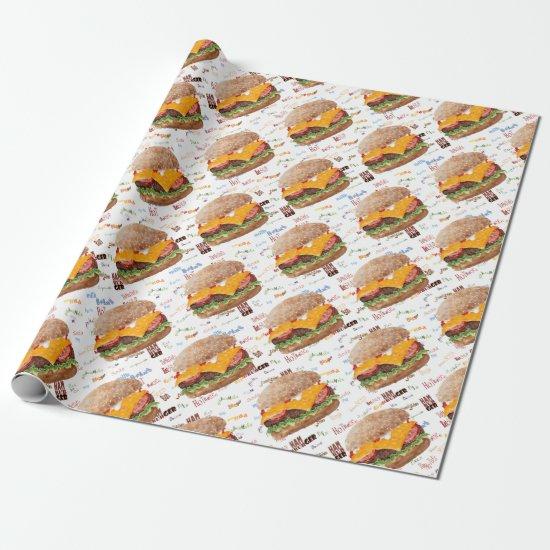 Cheeseburger Fast Food BBQ Diner