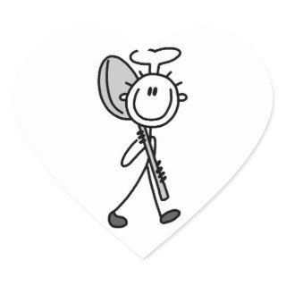 Chef With Spoon Heart Sticker