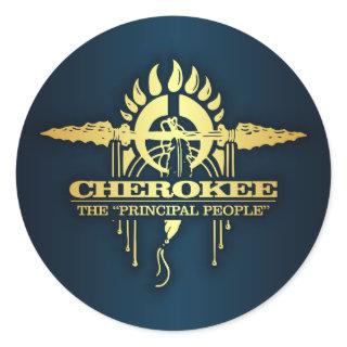 Cherokee 2 classic round sticker