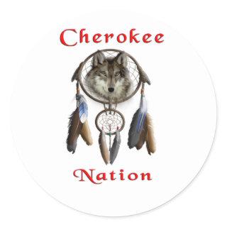 Cherokee Classic Round Sticker