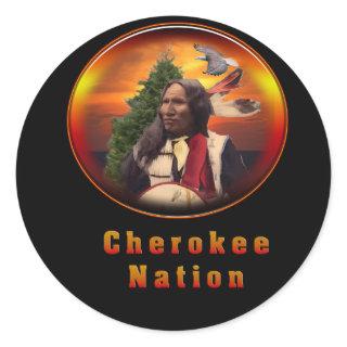 Cherokee Classic Round Sticker