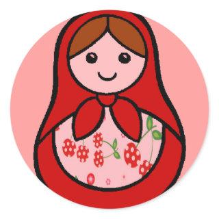 Cherry Babuska Stickers