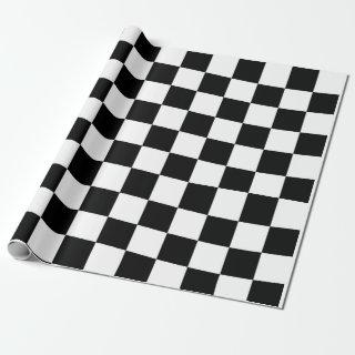 Chess checkered chequered pattern black and white