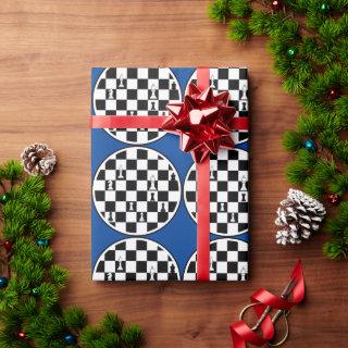Chess Theme Gift Wrap - Strategy in Every Package
