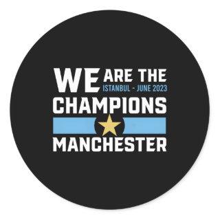 Chester Champions 2022 2023 Classic Round Sticker