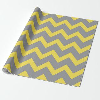 Chevron yellow gray pattern lines stripes