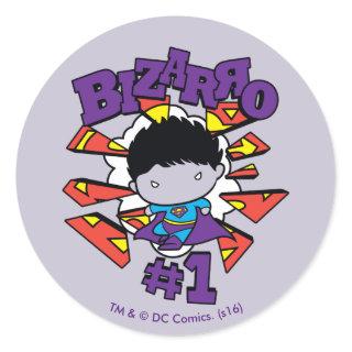 Chibi Bizarro #1 Classic Round Sticker