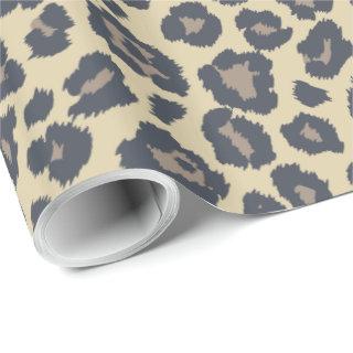 Chic Beige Leopard Print Pattern