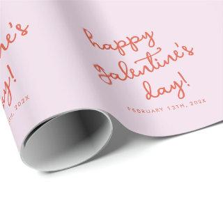 Chic Pastel Purple Happy Galentines Day Script