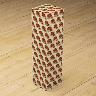 Chicago Illinois Deep Dish Pepperoni Pizza Pie Wine Box