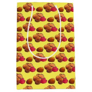 Chicken Nuggets with Ketchup Junk Food Foodie Medium Gift Bag