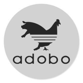 Chicken Pork Adobo (Sticker) Classic Round Sticker