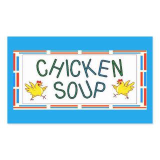 Chicken Soup Rectangular Sticker