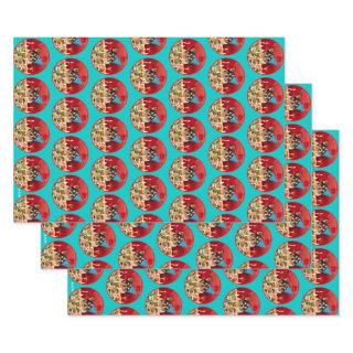 Chihuahua Birthday Pizza Pie  Sheets