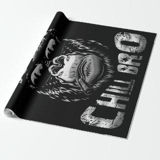 Chil Bro Monkey Gorilla|Funny Monkey Design Canvas