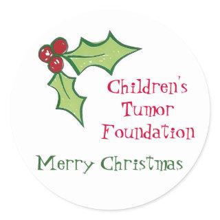 Children's Tumor Foundation Christ... - Customized Classic Round Sticker