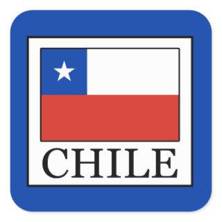 Chile Square Sticker