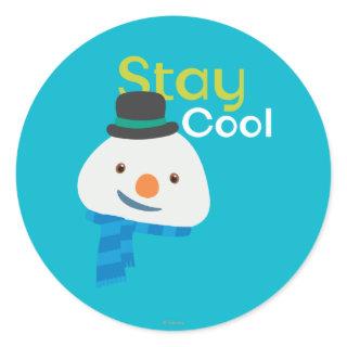 Chilly- Stay Cool 3 Classic Round Sticker