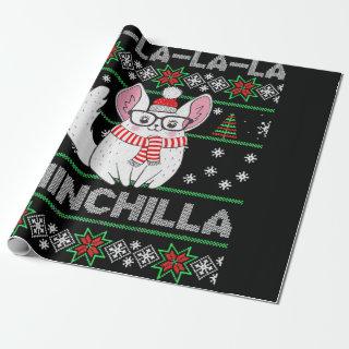 Chinchilla Christmas Ugly Gift For Chinchilla Love