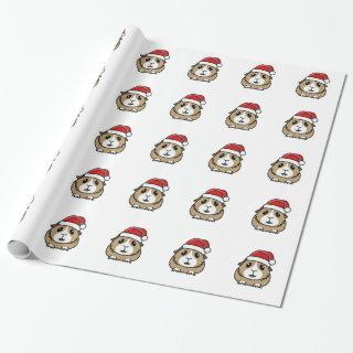 Chinchilla Santa Hat