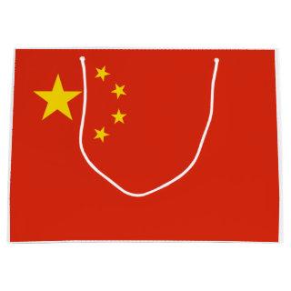 Chinese Flag Large Gift Bag