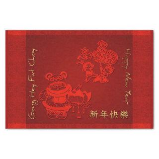 Chinese New Year Children dragon Dance Tissue P Tissue Paper