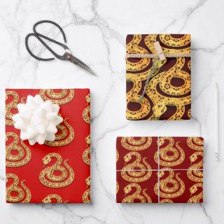 Chinese New Year of the Snake Choose Color B 3WpS  Sheets