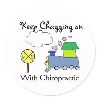 Chiropractic Train Stickers