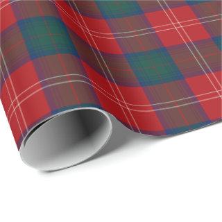 Chisholm Family Tartan Red Scottish Plaid