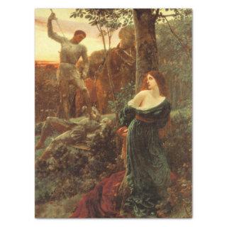 Chivalry (by Frank Dicksee) Tissue Paper