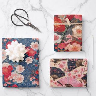 Chiyogami Yuzen Washi Style pattern  Sheets