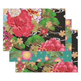 Chiyogami Yuzen Washi Style pattern  Sheets