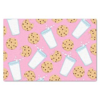 Chocolate Chip Cookie Kids 1st Birthday Party Pink Tissue Paper