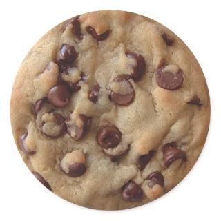 Chocolate Chip Cookie Round Sticker