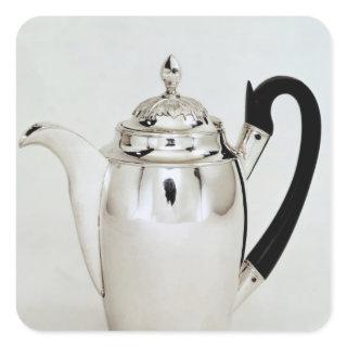 Chocolate pot, Leningrad, 1804 Square Sticker