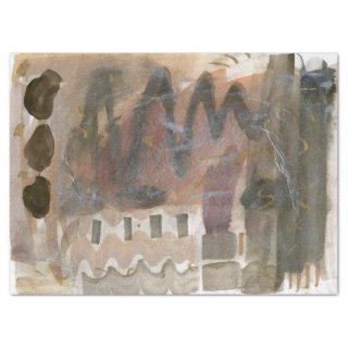 Chocolate Tones Abstract Large Tissue Paper