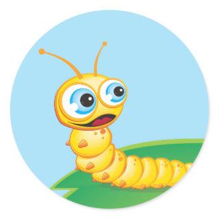 Chomp the Grub :: Classic Round Sticker