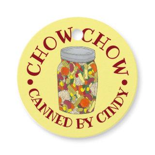 Chow Chow Chowchow Relish Amish PA Dutch Food Favor Tags
