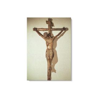 Christ on the Cross, called "Le Devot Christ" Canvas Print